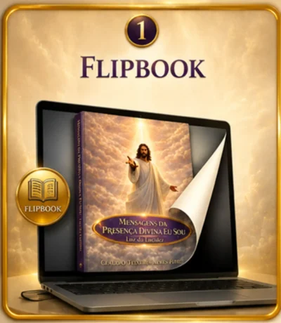 Livro Mensagens da Presença Divina Eu Sou – Flipbook Interativo Espiritual | Acesso por 6 Meses
